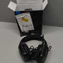 Gaming Headset for PS5,PS4,PC,Xbox Series X/S, 7.1 Surround Sound Wired Headphones with Mic, 207g Ultra-Lightweight, 40mm Drivers, 3.5mm Jack for Steam Deck, Mac, Laptop (Black)