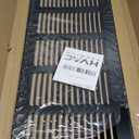 20"w X 8"h Steel Return Air Grilles - Sidewall and Ceiling - HVAC Duct Cover - Black [Outer Dimensions: 21.75"w X 9.75"h]