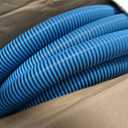 Poolmaster Manual Pool Vacuum Hose, 40 Ft x 1-1/2 for Inground & Above Ground Pools, Not for Automatic Cleaners, Kink-Free, Heavy Duty Pool Cleaner Hose with Swivel Cuff Made in USA