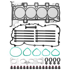 Cylinder Head Gasket Set Fit for Dodge Dart 2013 2014 2016 Fiat 500X Jeep Cherokee Renegade Chrysler Ram ProMaster City 2014-2019 Replace HGB1171 HS55384 68188889AE 68188889AF 5047499AA 4627326AC