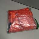 Dance Skirt for Women, Flamenco & Belly Dance Skirt, Long Satin Spanish Folk Costume, Halloween Costume, Red with Black