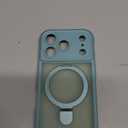 MOCCA Design for iPhone 17 Pro Case, Compatible with Magsafe [Premium Invisible Magnetic Ring Stand] [Military Drop Protection] Full Camera Guard Translucent Matte Slim Phone Cover 6.3",Blue