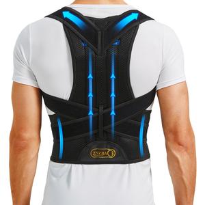 Upgraded Back Brace Posture Corrector for Men and Women - Relief for Neck, Back,and Shoulder Pain - Full Adjustable and Breathable Posture Back Brace - Improve Back Posture and Provide Lumbar Support Medium