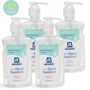 8 Fl. Oz. Advanced Hand Sanitizer Gel with 62% Alcohol Based,4 Pack