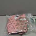 Adjustable Waterproof Dog Raincoat for Dogs,Lightweight Pet Rain Jacket Puppy Clothes with Reflective Strip for  Large Dogs(Gold Cheery Blossoms Pink) (Large(22-37lb))