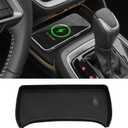 Wireless Charging Protective Pad For Subaru Crosstrek 2026 2025 2024 Car Accessories Wireless Charger Anti-Slip Mat Cordless Charger Heat Insulating Silicone Material Non Slip Waterproof Easy to Clean