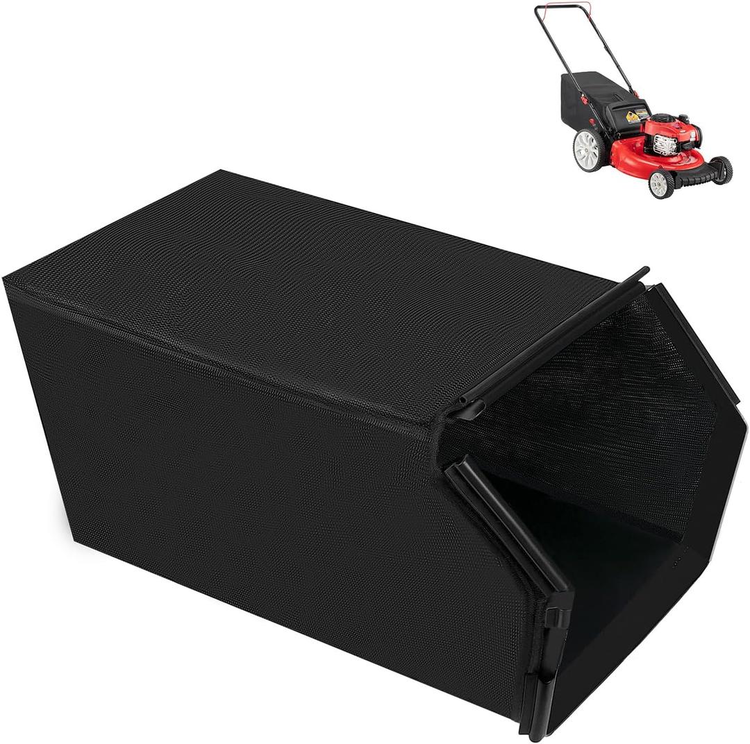 Lawn Mower Bag 21" for 964-04117A,664-04117A,Troy Bilt TB210/TB260,Universal Fit for Yard Machines Bagger,Premium Lawn Mower Parts Bagger(Without Catcher Frame)