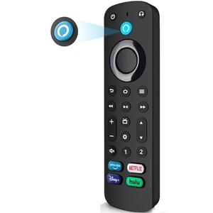 Rupmmehon Replacement Remote Control Only for TV Control vioce 24 6.20-8 Blue