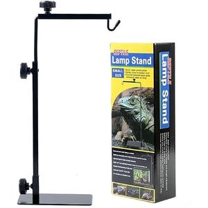 PTSCBS Reptile Lamp Stand, Adjustable Heat Lamp Bracket, Floor Light Holder Metal Lamp Hanging Bracket for Reptile Terrarium Heating Light Amphibian (Large)