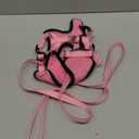 PUPTECK Cat Harness and Leash Set Escape Proof Reflective Cat Walking Harness Adjustable Soft Breathable Mesh Vest for Small Pets, Light Pink, L (L (NECK 14"-18", CHEST 18"-26.5"))