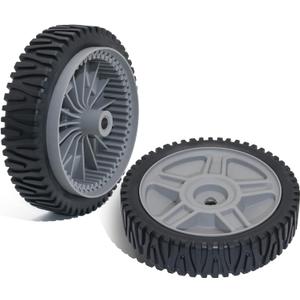 CheeMuii 193912X460 Lawn Mower Wheel 2 Pcs 8" Push Mower Front Drive Wheels Replace for Hu sqvarna AYP 581009202 193912X460 Replace for Craftsman 917376161