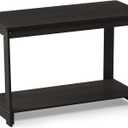 Furinno Beginning TV Stand, Espresso, For 36" Tv, 2-tier