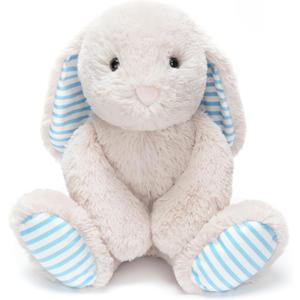 WEIGEDU Beige Cream Bunny Rabbit Stuffed Animals Plush Toys for Kids Girls Boys Baby Birthday Bedtime Gift,17.7 inches