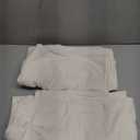 decorUhome Spring Couch Euro Sham Throw Pillow Covers 26x26 Set of 2, Decorative Soft Velvet Modern Cozy Chenille Pillow Cases with Elegant Design for Sofa Bed Living Room Home Decor, Cream White