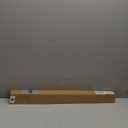 Ivilon Tension Curtain Rod - Spring Tension Rod for Windows or Shower, 36 to 54 Inch. Warm Gold