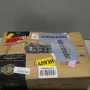 Rfiver Mobile TV Cart Rolling TV Stand with Power Outlet for 32-75 Inch Screens, Portable TV Stand on Wheels with Height Adjustment, Outdoor TV Mount Stand with Shelf Holds up to 88lbs for Home Office