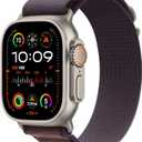 Apple Watch Ultra 2 [GPS + Cellular 49mm] Smartwatch with Rugged Titanium Case & Indigo Alpine Loop Large. Fitness Tracker, Precision GPS, Action Button, Extra-Long Battery Life