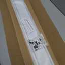 Double Row Curtain Track Ceiling Mounted, Silent Heavy Duty Curtain Track System, Sliding Rails for Curtains, Room Divider for Bedroom Living Room Hospital (Track Ships in Sections with Connectors)