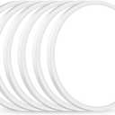 Brightever 12 Inch 6 Pack LED Flush Mount Ceiling Light Fixtures, Super Slim 0.67 Inch, 28W Dimmable LED Ceiling Light, 5000K Daylight 3200LM Modern Ceiling Lamps for Bedroom, Kitchen, Hallway, White
