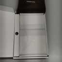 Samsers Foldable Bluetooth Keyboard with Touchpad, Full-Size Wireless Folding Keyboard with PU Leather, Portable Travel for iOS Android Windows Mac OS, Support 3 Devices (BT5.1 x 3), Silver