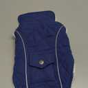 Malier Dog Winter Coat, Windproof Dog Cold Weather Coats with Real Pocket, Winter Extra Warm Pet Coat Fleece Jacket Reflective Clothes for Small Medium Large Dogs and Puppy (Blue, X-Small)