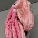 Large Lunch Bag Box for Women - Dual Compartment Waterproof Reusable Insulated Lunch Box for Women Wide-Open Tote Cooler Bag For Working Picnic Hiking (16L, Pink)