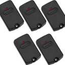 Kingdder 5 Pcs Gate Opener Remote Compatible with Mighty Mule RB741 Gate Control Remote Works Compatible with GTO RB741/FM135 Transmitter Control Single Button Garage Door Controller Replacement