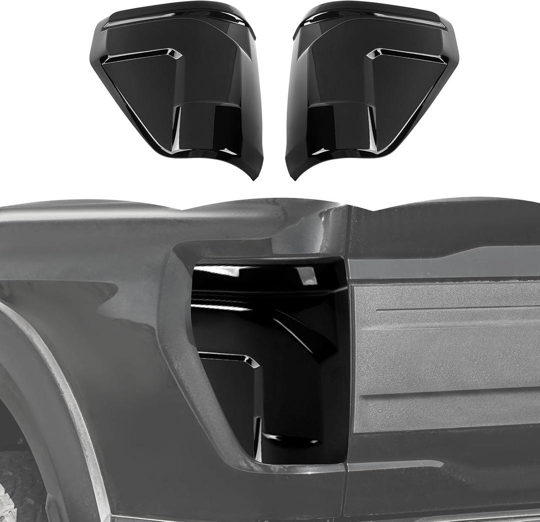 RT-TCZ Smoked Black Tail Light Lamp Cover Guard Trim Decoration Exterior Accessories for Ford F150 Raptor 2024 2025