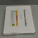 Raycare Flameless Candle with Remote Timer  5 Flickering Acrylic Battery Operated LED Pillar Candles with Embedded Star String for Halloween, Home Decor, and as a Gift(Red)