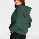 Trendy Queen Womens Oversized Hoodies Fleece Sweatshirts Fall Fashion Pullover Sweaters Winter Clothes (Green, S)