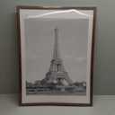 upsimples 18x24 Picture Frame, Display Pictures 16x20 with Mat or 18 x 24 Without, Wall Hanging Poster Frames, Brown, 1 Pack