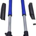 800MM Front Inverted Fork Shock Absorption 45MM/48MM Pit Bike CRF KLX with Cover(Blue 12MM AXLE Hole)
