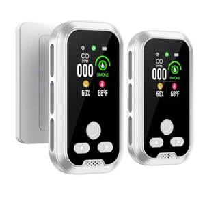 Gersffati Gas Smoke and Carbon Monoxide Alarm