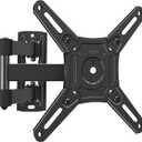 ELIVED UL Listed Full Motion TV Monitor Wall Mount for Most 14-42 Inch LED LCD Flat Screen TVs & Monitors, Swivel Tilt Extension Rotation tv Mount Bracket Max VESA 200x200mm, up to 33 lbs.