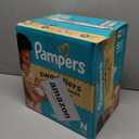 Pampers Swaddlers Diapers, Size 0 (up to 10 lbs), 140 Count, Fragrance Free, Hypoallergenic, Absorbent, Pediatrician Recommended, Skin Safe