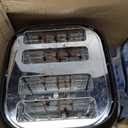 BLACK+DECKER 4-Slice Toaster, Extra Wide Slots, 7 Shade Settings, 1400 Watts, Frozen and Bagel Buttons, Toast Shade Selector, Extra Lift