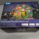 Govee Outdoor Decoration Projector Light, Upgraded LED Snowflake Projector, 180 Rotation, 20 HD Effects & 58 Scene Modes with App Control, IP67 Compatible with Alexa, Google Assistant, Matter