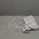 Banister Guard for Baby - 15ft x 3ft, Child Safety Net, Rail Balcony Banister Stair Mesh for Kids, Toys, Pets - White