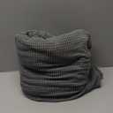 H.VERSAILTEX Super Stretch Individual Seat Cushion Covers Sofa Covers Couch Cushion Cover Slipcover Sets Thick Jacquard Textured Twill Fabric (3 Piece Sofa Cushion Covers, Grey)