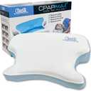 Contour CPAPMax Cooling Gel - CPAP Pillow for Side, Back and Stomach Sleepers with Adjustable Memory Foam - Pillow for CPAP Users, Sleeping with Mask