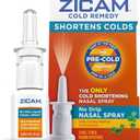 Zicam Cold Remedy No-Drip Nasal Spray with Cooling Menthol & Eucalyptus, Homeopathic, Zinc-Free, Pre-Cold Medicine, Shortens Cold Duration, 0.5 Ounce