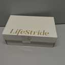 LifeStride womens YasmineWedge Sandal (9 Wide, Tender Taupe)