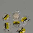 Bivethoi 6pcs Antique White Cabinet Knobs, Drop Ring Drawer Pulls Round Dresser Knobs Handles with Screws, Vintage Drawer Knobs Pulls Handles Hardware for Kitchen Cupboard Vanity Nightstand 6 Pack