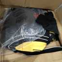 J-RACING Racing Suit Karting Suit/Race/Rally Go Kart Auto Racing Fire SFI 3.2A/1 Black Yellow (Black, XL)