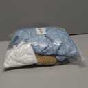 8 Pcs Pioneer Costume for Girls Floral Colonial Prairie Dress for Kids (12-14 Years, Blue)