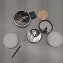 FORTIVO Leather Recoloring Balm with Mink Oil, Couch Repair Kit, Leather Dye and Restorer for Furniture (Dark Brown)