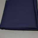 YnM Exclusive Cotton Duvet Cover for Weighted Blankets with 16 Strings (Navy, 60"x80")