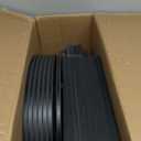 SpaceAid 5 Tier Rotating Bookshelf Tower, Spinning Bookcase Lazy Susan, Revolving 360 Book Shelf Storage Round Carousel, Vertical Rotate Turning Spiral Corner Organizer, Black