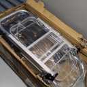 3-in-1 Aluminum Folding Hand Truck Dolly, 330 lbs Heavy Duty Convertible Cart with Retractable Handle, 4 Universal Rubber Wheels  Perfect for Home, Office, Warehouse & Supermarket