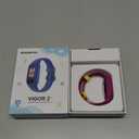 BIGGERFIVE Vigor 2 L Kids Fitness Tracker Watch for Boys Girls Ages 5-15, Activity Tracker, Heart Rate Sleep Monitor, IP68 Waterproof, Pedometer, Calorie Step Counter Watch, Purple